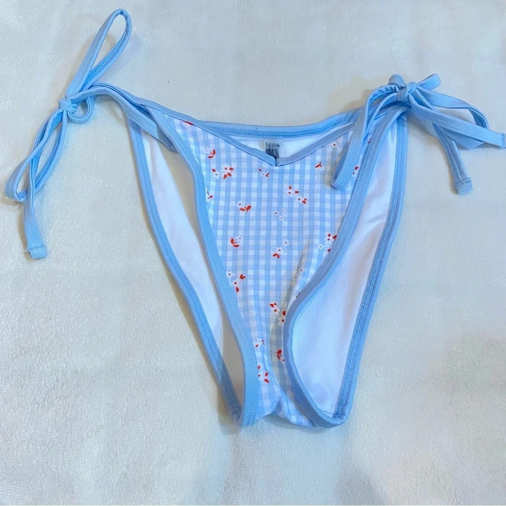 New! Frankie's Bikinis x PINK Monty Cheeky Bikini Bottom M 1528